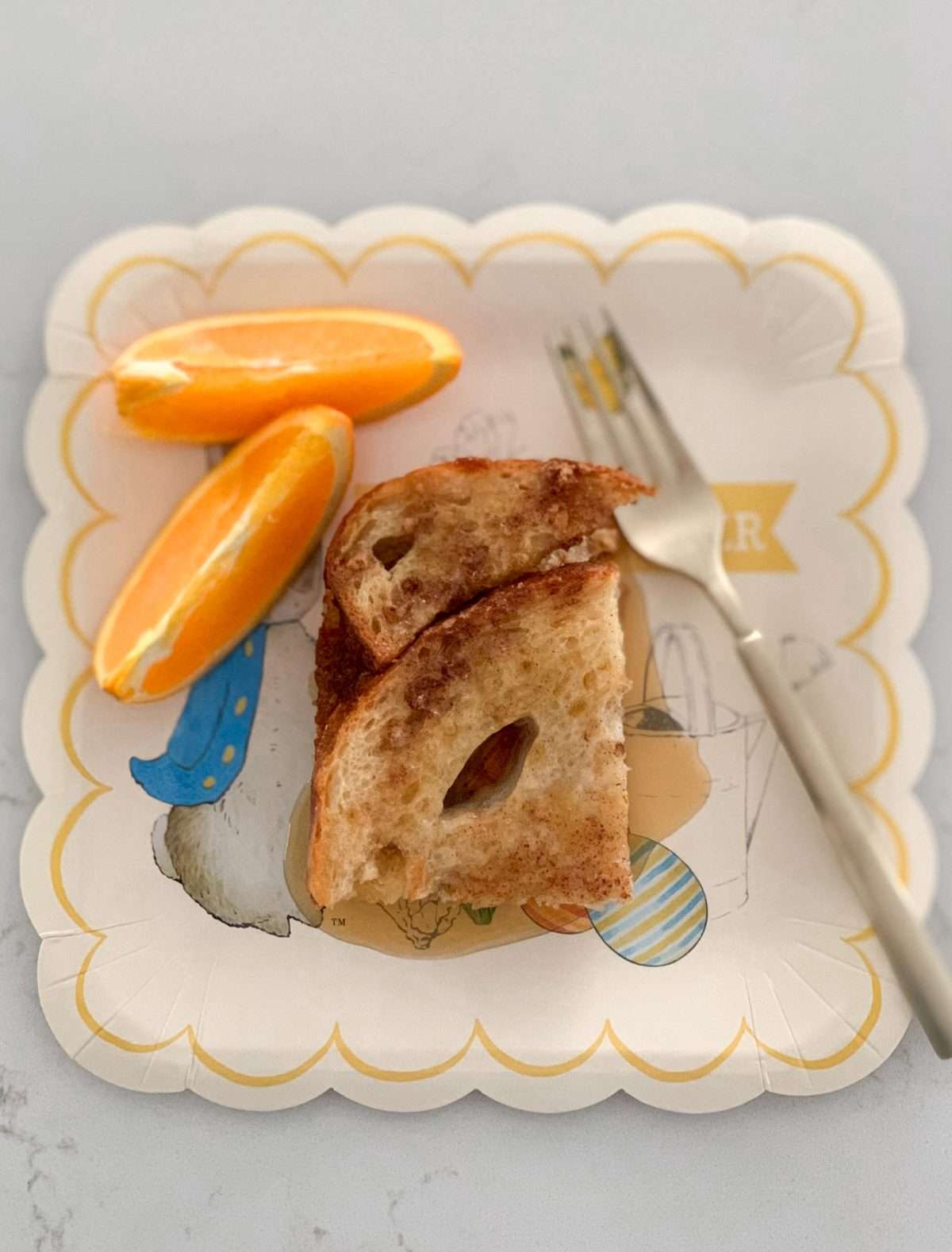 Sourdough bread French toast casserole is a great recipe for breakfast or dinner.