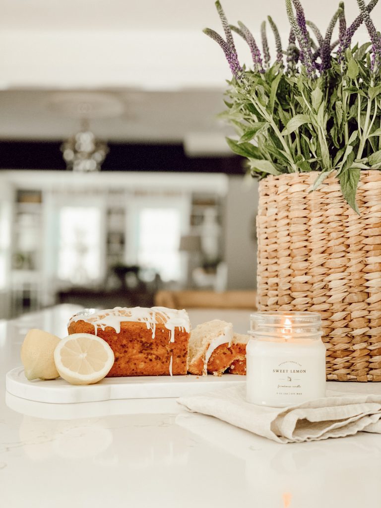 Add the scent of spring to your home with a seasonal candle.