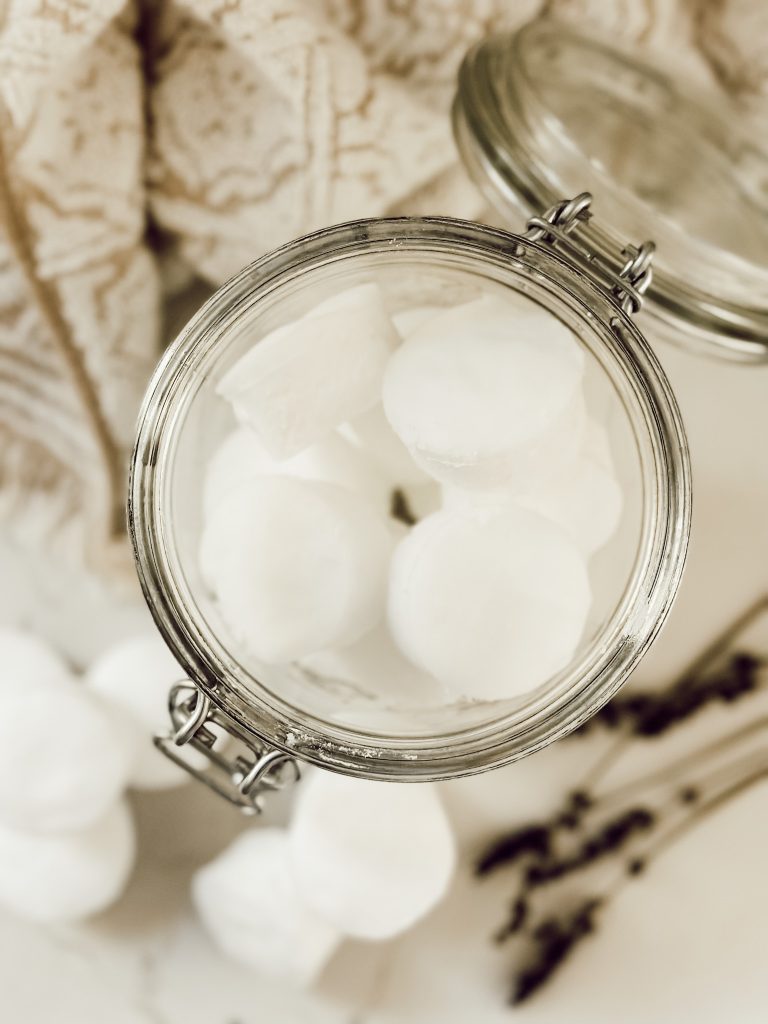 Lavender shower melts to use in the shower to help with relaxation.