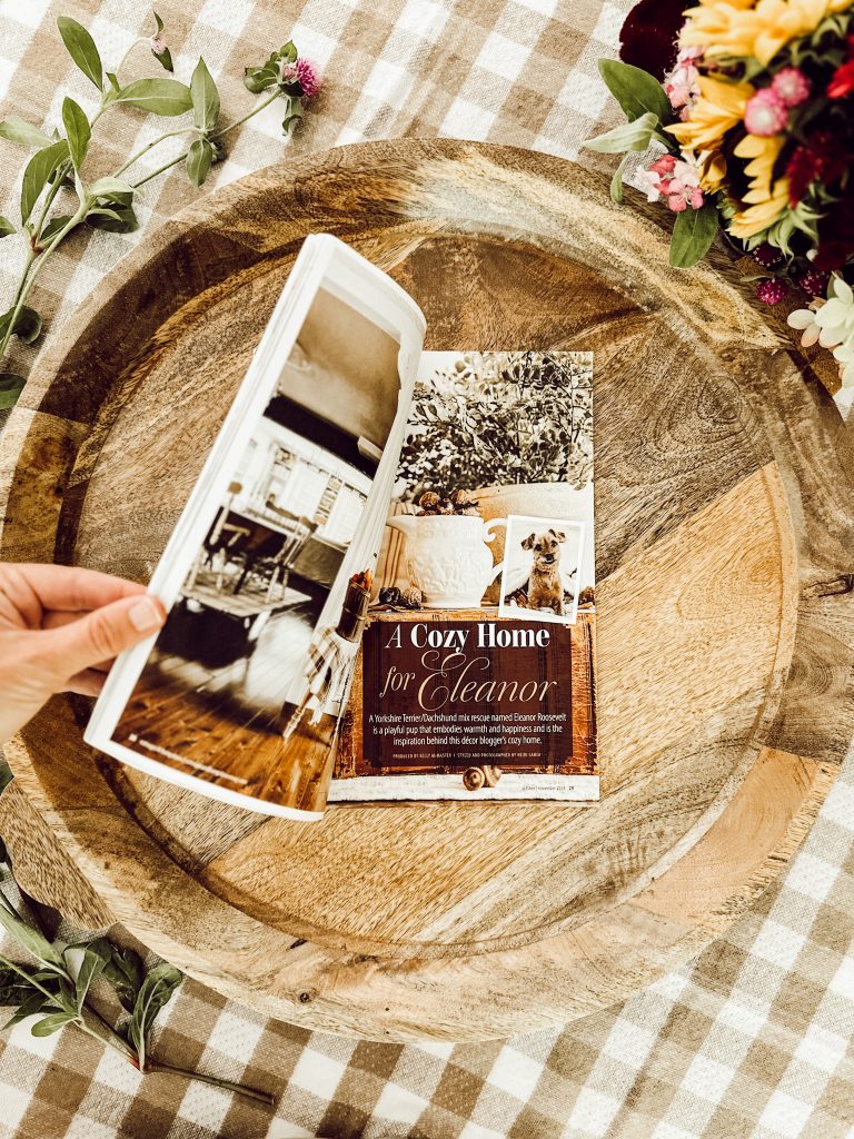 A cozy home for Eleanor, our Cottages & Bungalows fall feature.