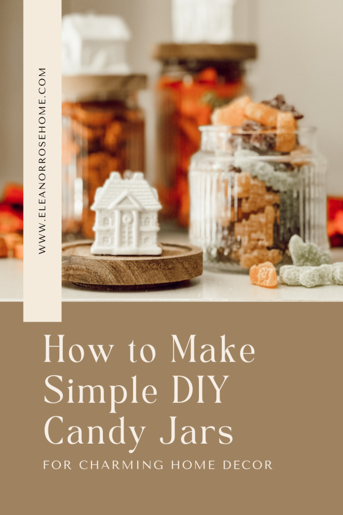 Learn how to make simple DIY treat containers with an embellished lid.