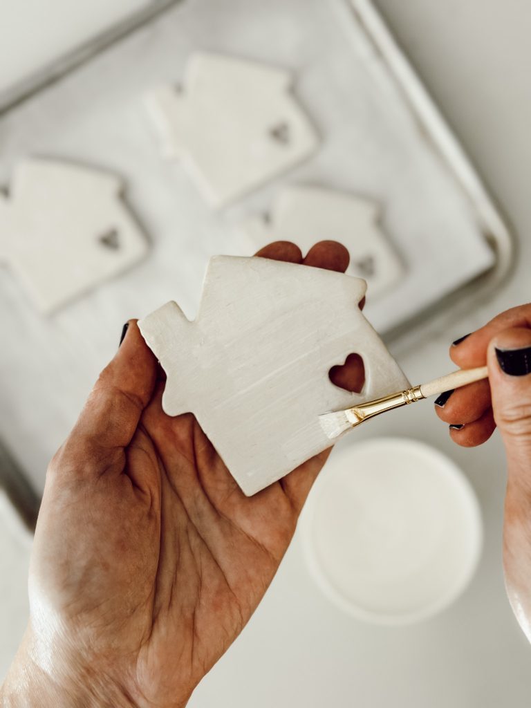 Add three coats of Mod Podge to make waterproof coasters.