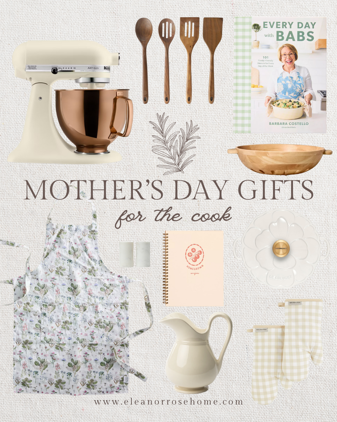 Mother's Day gift ideas for the mom who loves to cook.