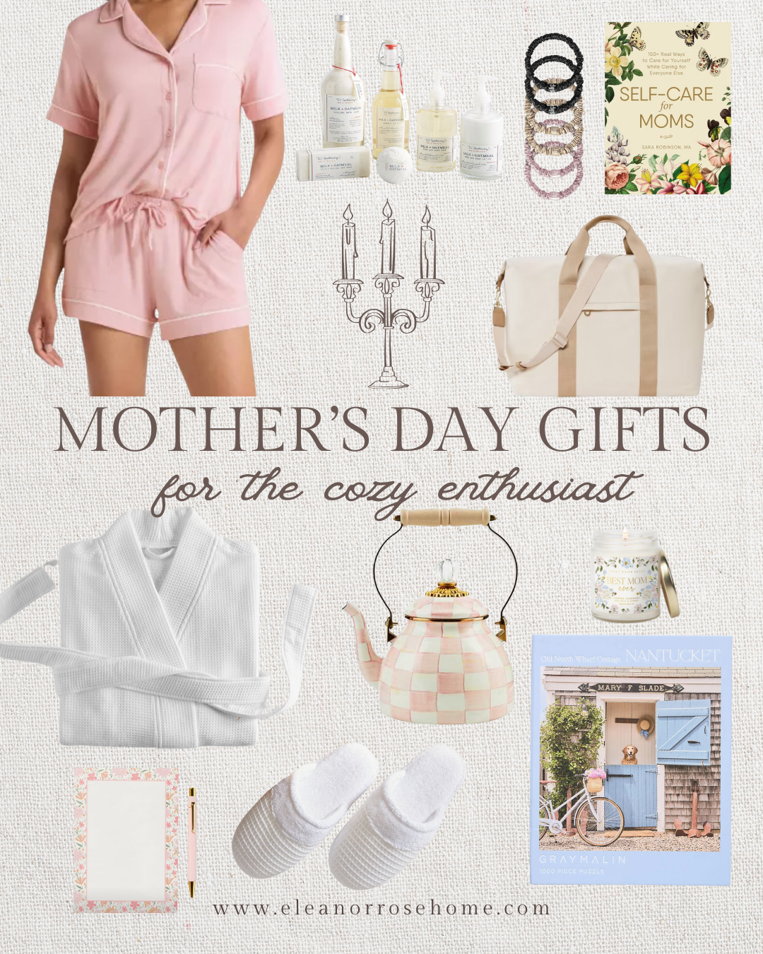 Mother's Day gift ideas for the cozy enthusiast.