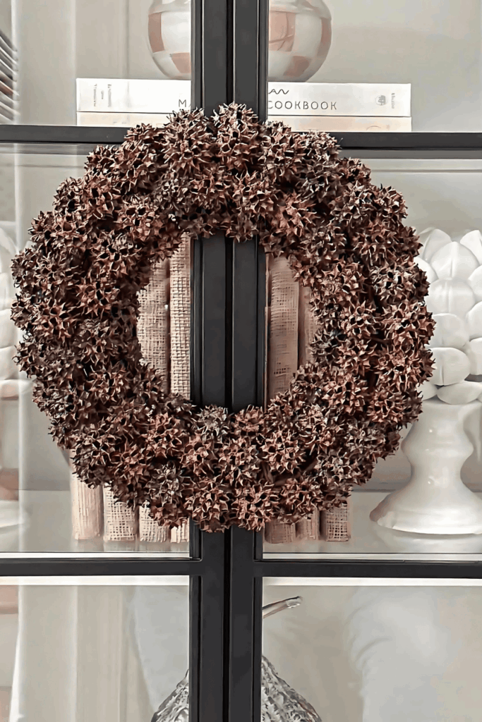 Weekly Wednesday Wish List StoneGable blog fall wreath.