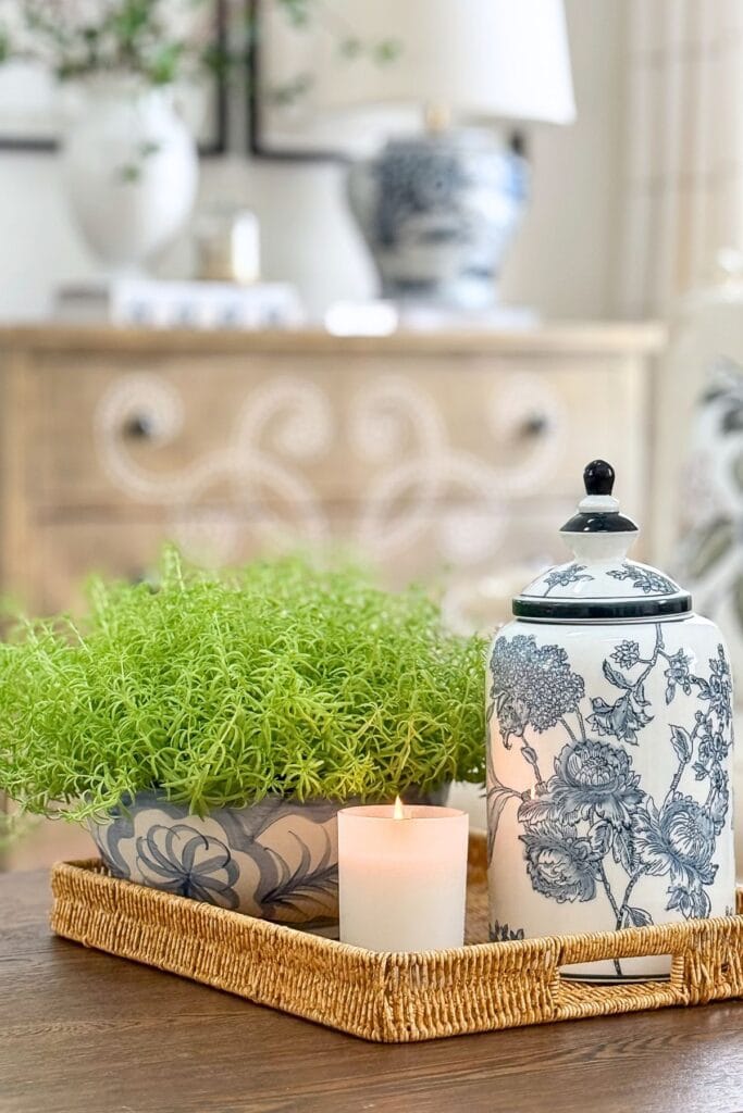 Weekly Wednesday Wish List #264 StoneGable summer vignette.