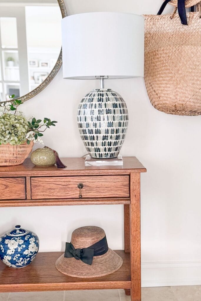 Weekly Wednesday Wish List #265 StoneGable entryway console table.