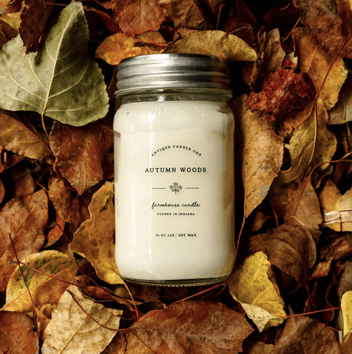 Antique Candle Co. autumn harvest fall candle.