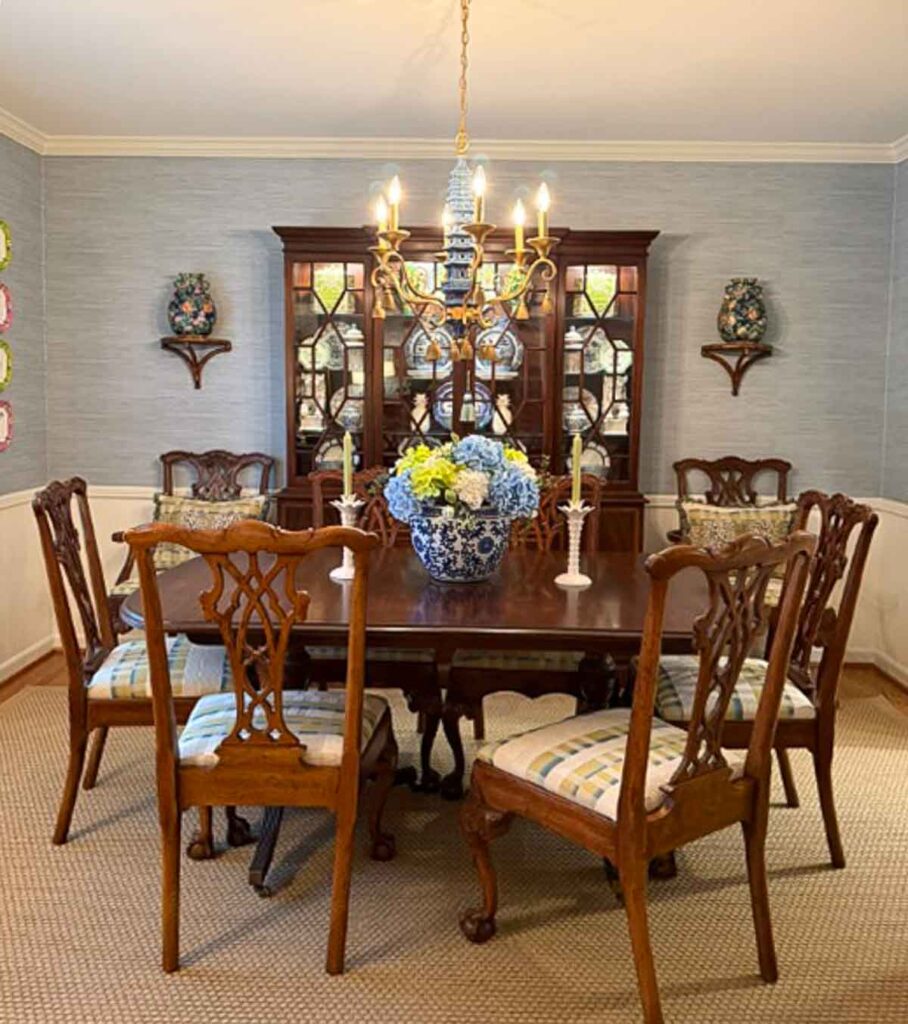Weekly Wednesday Wish List #268 Worthing Court dining room.